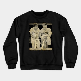 Ted Williams and Joe Di Maggio - Triple Crown Winner, 1947 Crewneck Sweatshirt